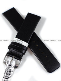 Skórzany pasek do zegarka Morellato A01X3076875019CR20, 20 mm, Czarny