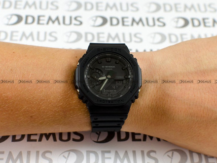 Zegarek Casio G-SHOCK GA-2100-1A1ER Męski, Kwarcowy, Wskazówkowo-Elektroniczny