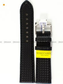 Skórzany pasek do zegarka Morellato A01U3586977819CR24, 24 mm, Czarny