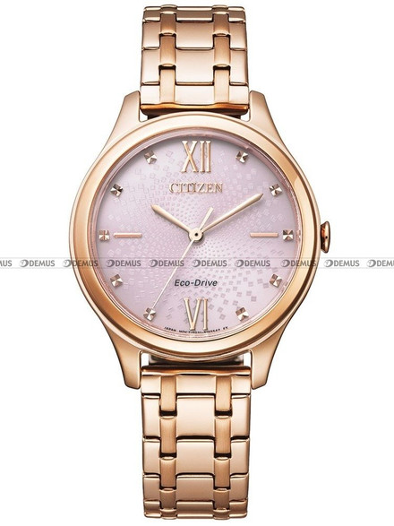 Zegarek Citizen Eco Drive EM0503-75X Damski, Kwarcowy, Wskazówkowy