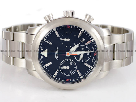 Zegarek Męski Balticus Flying Seal BALFSQCHBLA - Limitowana Edycja 50 sztuk - dodatkowy pasek w zestawie
