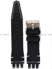 Skórzany pasek do zegarka Vostok Energia A538, 20 mm, Czarny