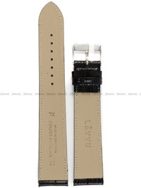Pasek skórzany do zegarka - LAVVU LSJXB18 - 18 mm - XXL