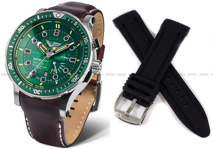 Vostok Europe Batiscafos Hybrid PX84-511A770S Zegarek Męski  - Zestaw