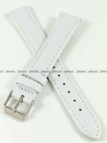Skórzany pasek do zegarka Toscana PST-16.7-S, 16 mm, Biały