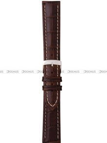 Skórzany pasek do zegarka Morellato A01U3252480032CR24, 24 mm, Brązowy