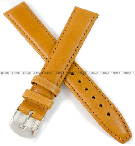 Skórzany pasek do zegarka Horido 0077L.08.18S, 18 mm, Brązowy