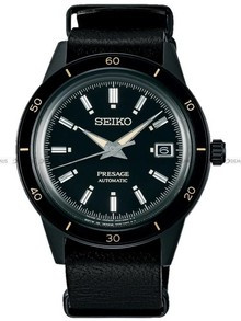 Zegarek Męski Seiko Presage Automatic Style 60s Stealth SRPH95J1