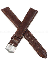 Skórzany pasek do zegarka Hirsch 01502010-2-16, 16 mm, Brązowy