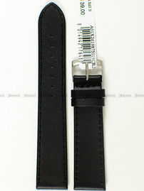 Skórzany pasek do zegarka Morellato A01X2619875019CR20, 20 mm, Czarny