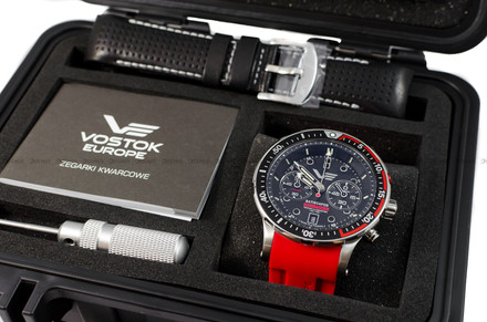 Zegarek Męski Vostok Europe Batiscafos Chrono 6S21-511A771B - Zestaw