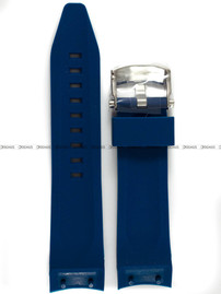 Pasek silikonowy do zegarka Vostok Europe Lunokhod - VE-25-Blue - 25 mm