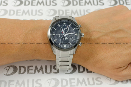 Citizen Eco-Drive Radio Controlled Tsukiyomi Moonphase BY1018-80E Zegarek Męski