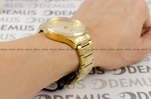 FujiTime M7134Q-Gold-Gold Zegarek Męski