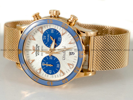 Zegarek Vostok VK64-515B527B Damski, Kwarcowy, Wskazówkowy