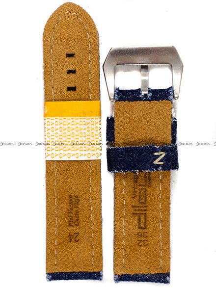 Pasek skórzany do zegarka - Diloy 390.24.5 - 24 mm