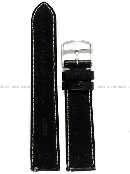 Pasek skórzany do zegarka Hanhart 417 ES oraz PIONEER Preventor HD12 39 mm - 9920.7010-03 - 20 mm - M