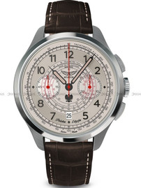 Zegarek Męski Aviator Heritage Chronograph Trimeter V.4.40.0.351.4 PL - Limitowana, Polska edycja