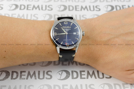 Zegarek Męski Mechaniczny Adriatica A1965.5255M - ręcznie nakręcany - Limitowana Edycja