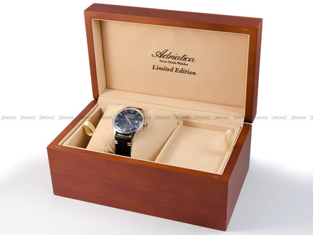 Zegarek Męski Mechaniczny Adriatica A1965.5255M - ręcznie nakręcany - Limitowana Edycja