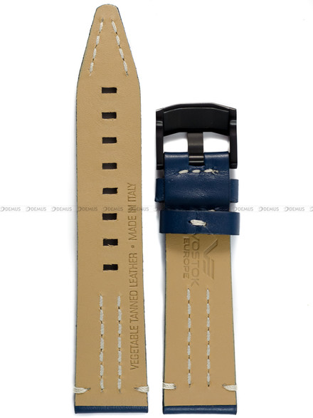 Pasek skórzany do zegarka Vostok Europe N-1 Rocket NE57-225C564 - 22 mm