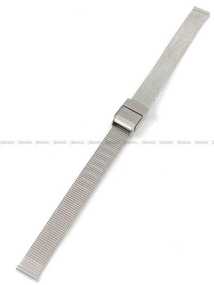 Bransoleta mesh do zegarka - Pacific MS 04-31-10MM - 10 mm - srebrna