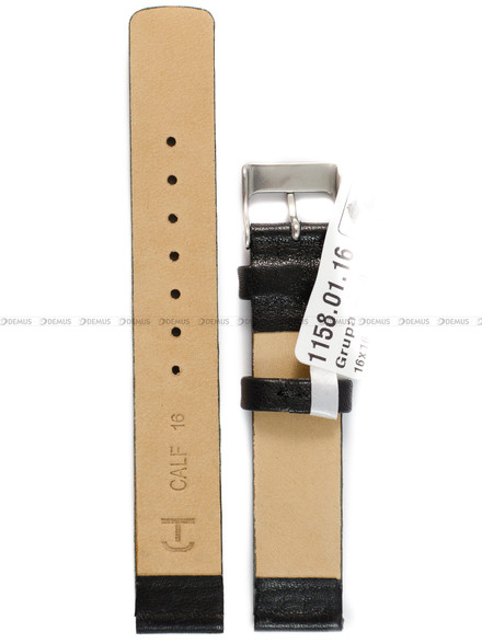 Pasek skórzany do zegarka - Horido 1158.01.16S - 16 mm