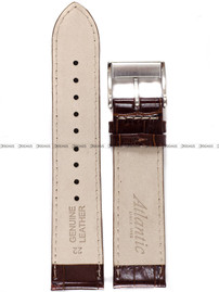 Pasek do zegarka skórzany Atlantic - PA ATL SKORA BRAZ KROK-P 22S - 22 mm