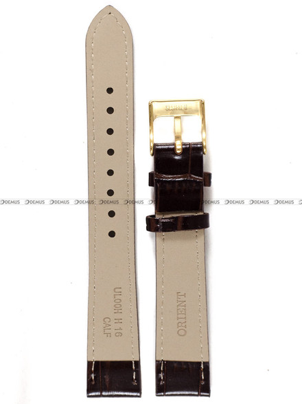 Pasek skórzany do zegarka Orient RA-NB0104S10B - UL00H014G0 - 16 mm