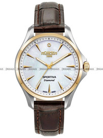 Roamer Sportiva Diamond 865847 47 20 50 Zegarek Damski - Dodatkowy pasek w zestawie
