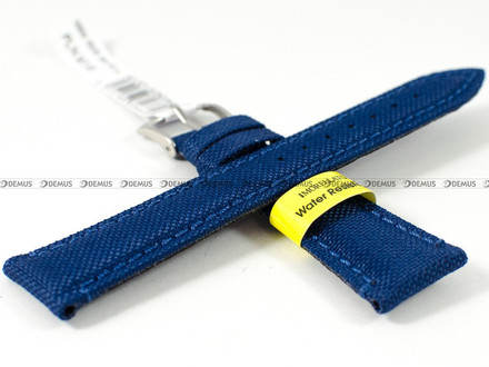Skórzano-nylonowy pasek do zegarka Morellato A01X5120282064CR20, 20 mm, Niebieski