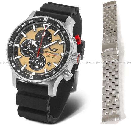 Vostok Europe Expedition SAHARA - Route of Tuaregs - 6S10-598A753B Zegarek Męski - Limitowana Edycja - Zestaw