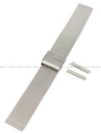 Bransoleta mesh do zegarka - Rochet Asti 2265100 - 18-20 mm - srebrna