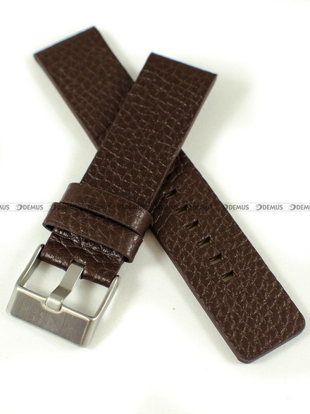 Skórzany pasek do zegarka Pacific W60.22.2, 22 mm, Brązowy