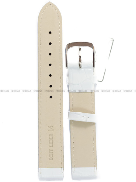 Pasek skórzany do zegarka - Fluco Chiara 205M-14-16 - 16 mm