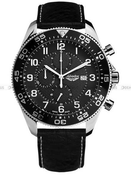 Zegarek Adriatica Chronograph A1147.5224CH Męski, Kwarcowy, Wskazówkowy