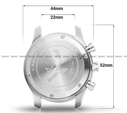 Zegarek Męski Balticus Flying Seal BALFSQCHBLU - Limitowana Edycja 80 sztuk - dodatkowy pasek w zestawie