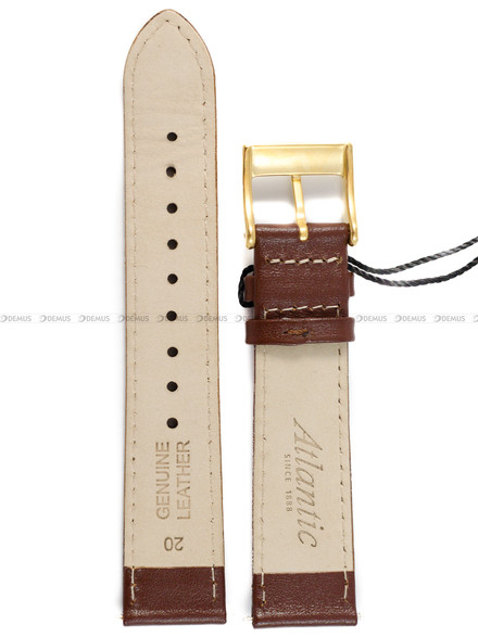 Pasek skórzany do zegarka Atlantic Sealine 62341.45.31 - 20 mm