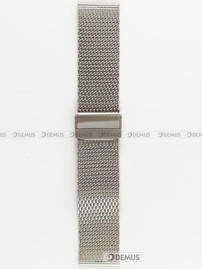 Metalowa bransoleta do zegarka Chermond BRS1-24, 24 mm, Srebrna