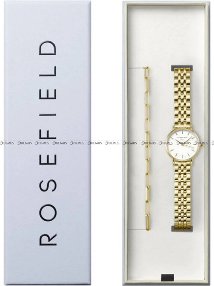 Zegarek Damski Rosefield The Small Edit 26WGSG-X278 - bransoletka w zestawie