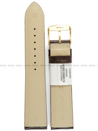 Pasek skórzany do zegarka - Rochet Neptune 7230703 - 20 mm - Brązowy