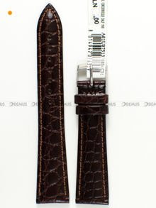 Skórzany pasek do zegarka Morellato A01U0751376034CR18, 18 mm, Brązowy