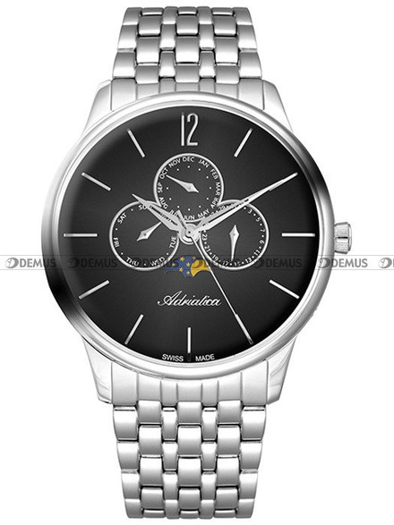 Zegarek Adriatica Mens Fashion A8269.5156QF Męski, Kwarcowy, Wskazówkowy