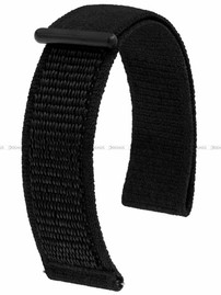 Pasek nylonowy na rzep do zegarka - Hirsch Vocem 41409050-5-22 - 22 mm