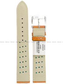 Pasek skórzany do zegarka - Rochet Buffalo 5020614 - 18 mm - Brązowy