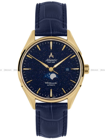 Atlantic Worldmaster Nightsky Moonphase – Niebieski Awenturyn 52783.45.91 Zegarek Męski Automatyczny