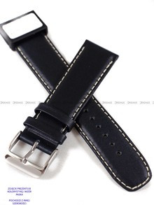 Pasek skórzany do zegarka - Condor 615R.05.20.W - 20 mm