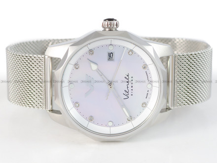 Zegarek Damski Vostok Europe Vilnele VS42-125A755BM - z diamentami - Zestaw