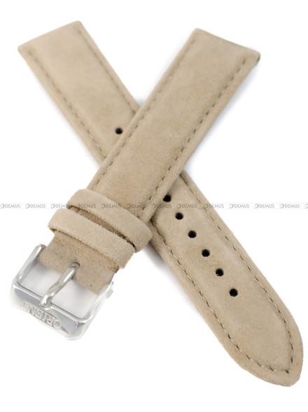 Pasek skórzany do zegarka z serii Orient RA-AC0M - UL020017J0 - 20 mm