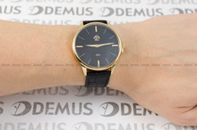 FujiTime M7140Q-Gold-Black Zegarek Męski